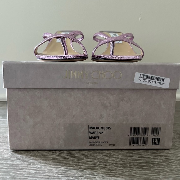 Jimmy Choo snake skin sandals - Picture 3 of 7